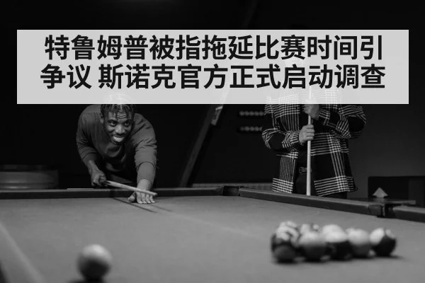 snooker referee and player
